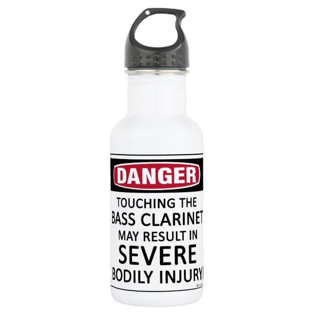 Botella De Agua Danger Bass Clarinet (Anverso)