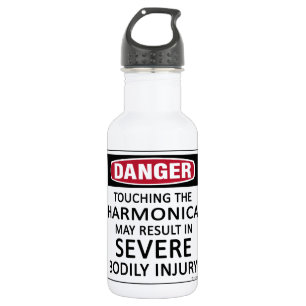 Botella De Agua Danger Harmonica