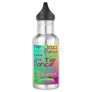 Botella De Agua Danza de los niños personalizada