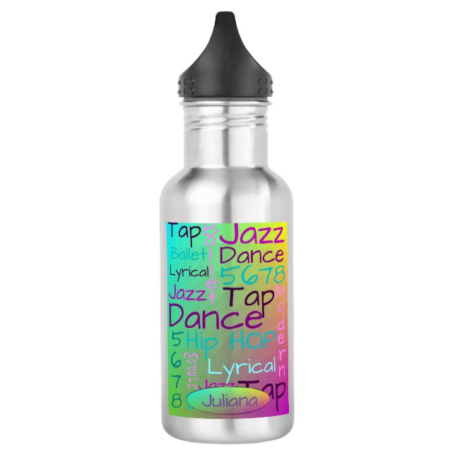 Botella De Agua Danza de los niños personalizada (Izquierda)