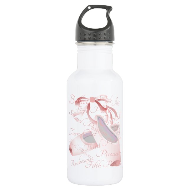 Botella De Agua Danza del ballet de los niños personalizada (Anverso)