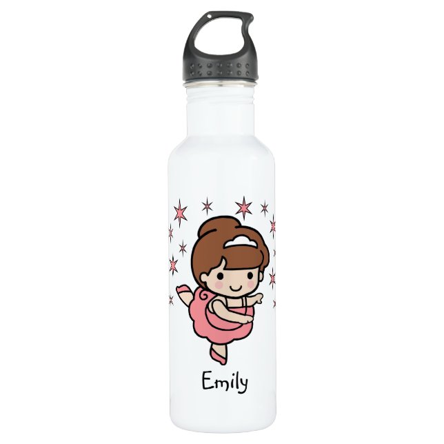 Botella De Agua Danza personalizada (Anverso)