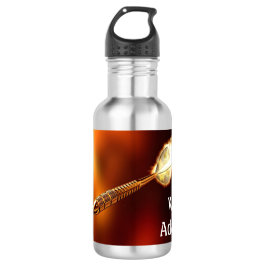 Botella De Agua Darts with image of rocketing dart personalized