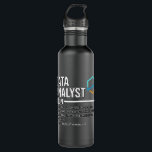 Botella De Agua Data Analyst Definition Data Scientist Science Lov<br><div class="desc">Analista de datos Definición Científica Científica Lover Gráfico</div>