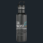 Botella De Agua Data Analyst Definition Data Scientist Science Lov<br><div class="desc">Analista de datos Definición Científica Científica Lover Gráfico</div>