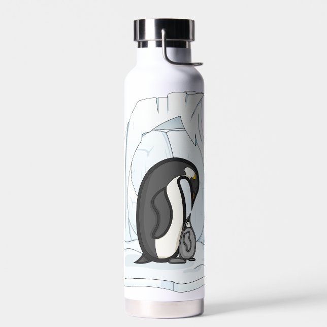 Botella De Agua Davin y Annie los pingüinos (Izquierdo)
