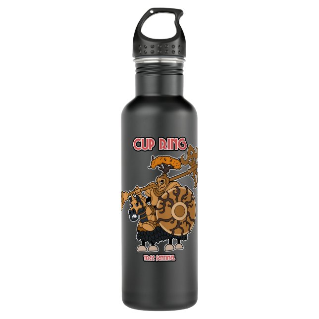 Botella De Agua Day Gifts Multiplayer Cuphead Video Game Funny Gra (Anverso)