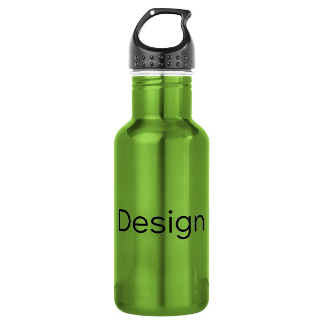 Botella de agua de 18 oz Manzana (Anverso)