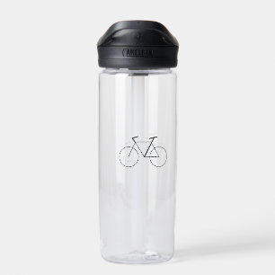 Botella de agua de 20 oz con diseño de bicicleta l