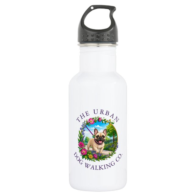 Botella de agua de 532ml para paseador de perros - (Anverso)