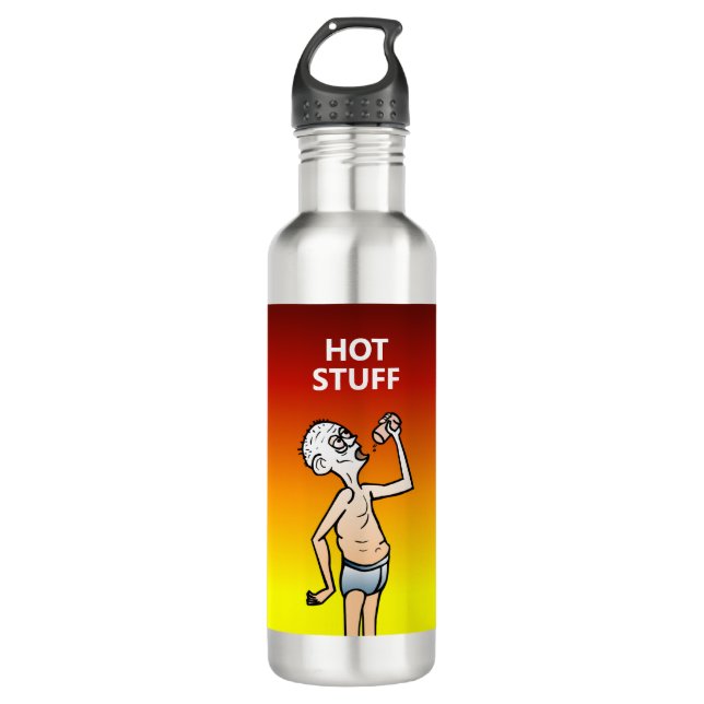 Botella De Agua De 710 Ml De Thirsty Man (Anverso)