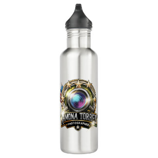 Botella de agua de acero