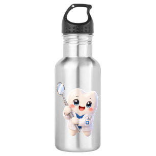 Botella de agua de acero Botella de agua dentista