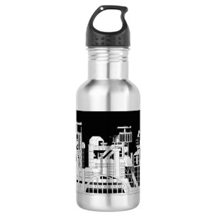 Botella de agua de acero de combinación metalúrgic