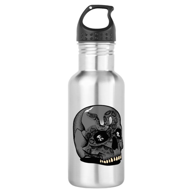 Botella de agua de acero inoxidable (Anverso)