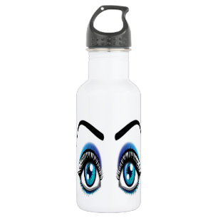 Botella de agua de acero inoxidable Big Blue Eyes
