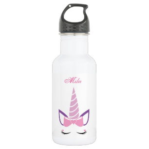Botella de agua de acero inoxidable Cute unicorn