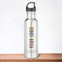 Botella de agua de acero inoxidable de 24 oz con s