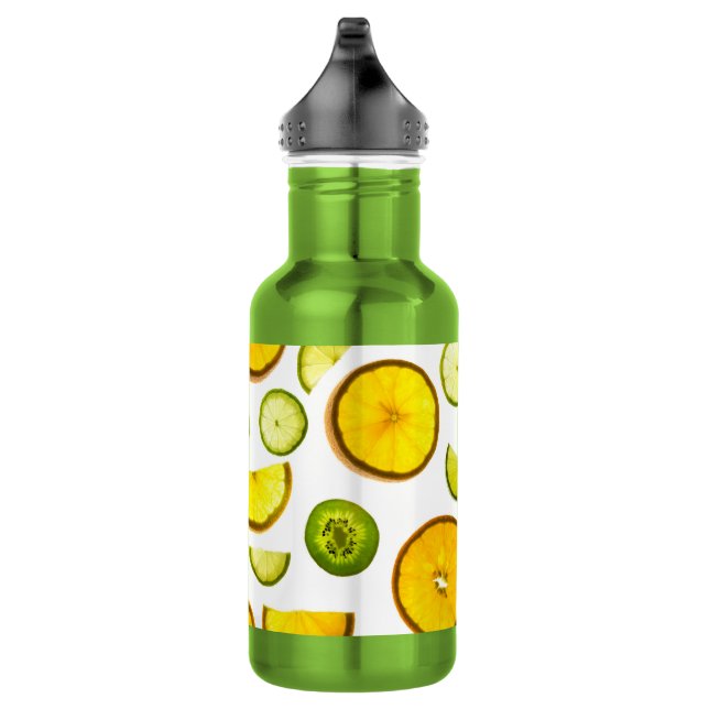 Botella de agua de acero inoxidable de frutas cítr (Derecha)