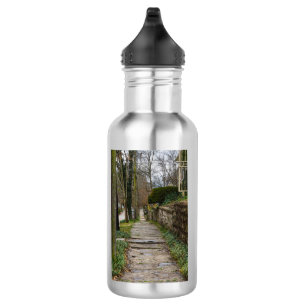 Botella de agua de acero inoxidable de pasto desni