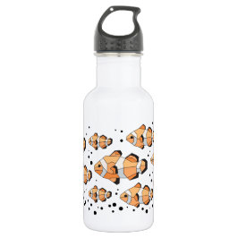 Botella de agua de acero inoxidable de pez globo