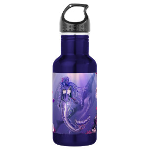 Botella de agua de acero inoxidable de sirena del 
