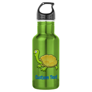 Botella de agua de acero inoxidable de tortuga de