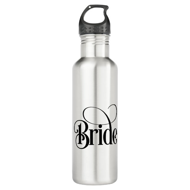 Botella de agua de acero inoxidable (diseño 3) Nov (Anverso)