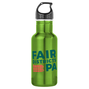 Botella de agua de acero inoxidable FDPA Lime Gree