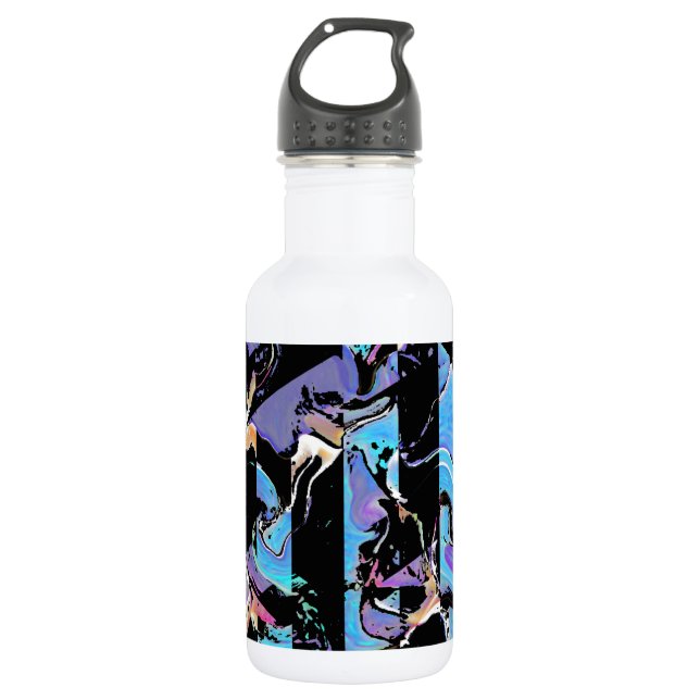 Botella de agua de acero inoxidable fea (Anverso)