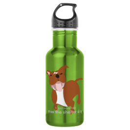 Botella de agua de acero inoxidable hidratada de M