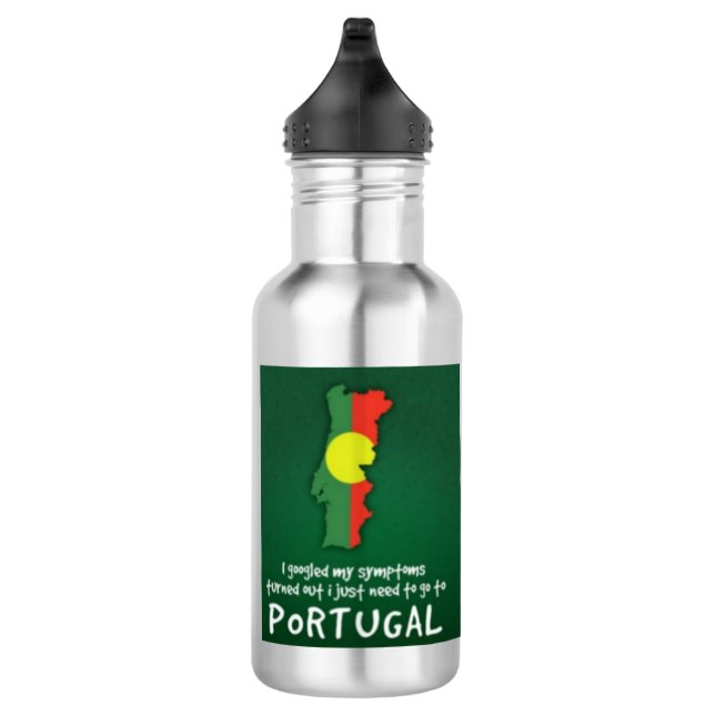 Botella de agua de acero inoxidable - Ir a Portuga (Derecha)