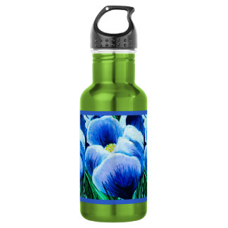 Botella de agua de acero inoxidable Lavanda Crocus