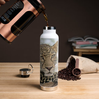 Botella de agua de acero inoxidable Leopard de 22 