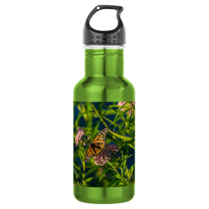 Botella De Agua De Acero Inoxidable Monarch Y Milk