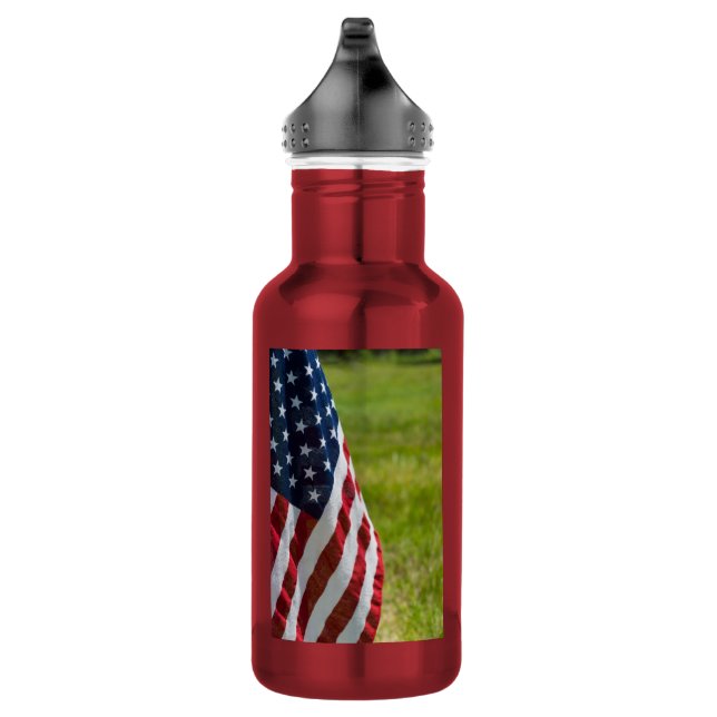 Botella de agua de acero inoxidable Old Glory (Derecha)