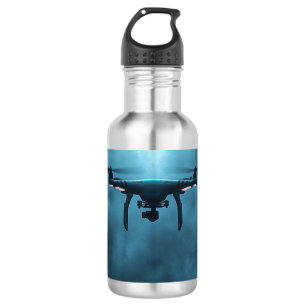 Botella de agua de acero inoxidable para drones mí