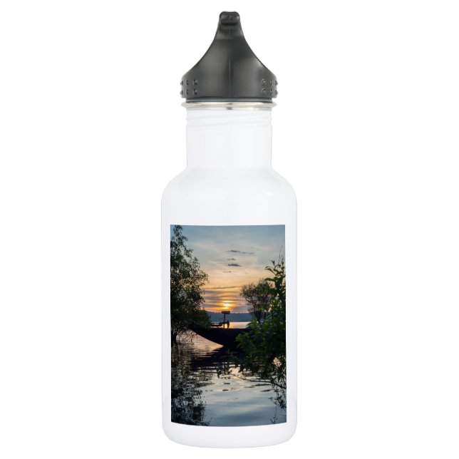 Botella de agua de acero inoxidable para el amanec (Derecha)