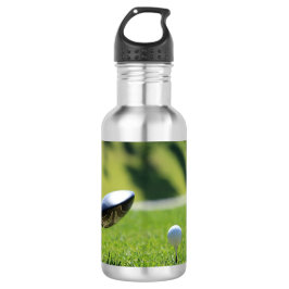 Botella de agua de acero inoxidable para golf
