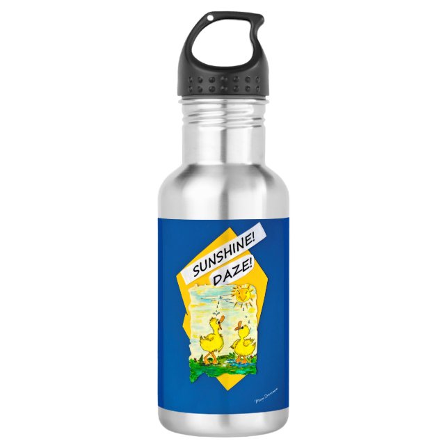Botella de agua de acero inoxidable para niños "Su (Anverso)