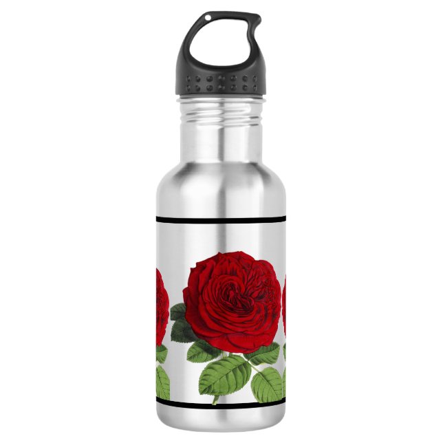 Botella de agua de acero inoxidable personalizable (Anverso)