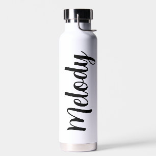 Botella de agua de acero inoxidable personalizada,