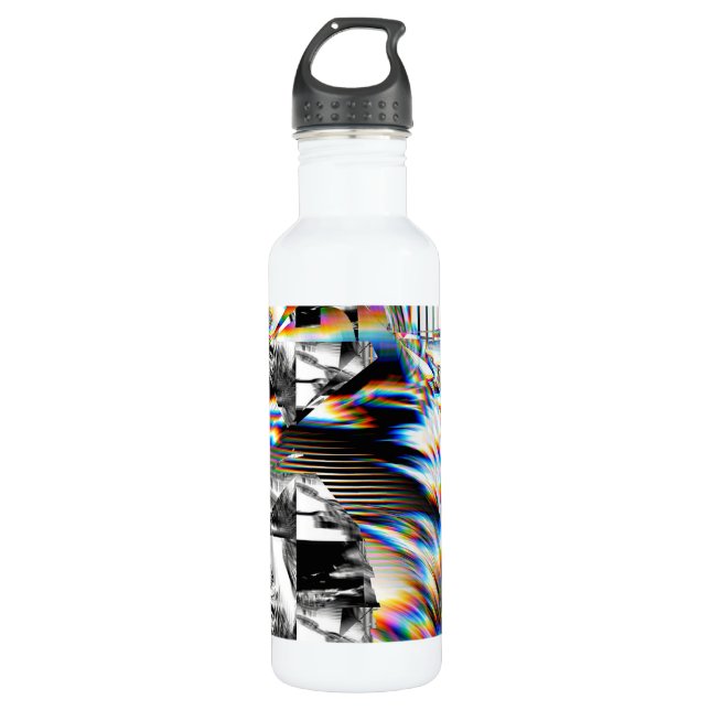 Botella de agua de acero inoxidable Rainbow Assaul (Anverso)