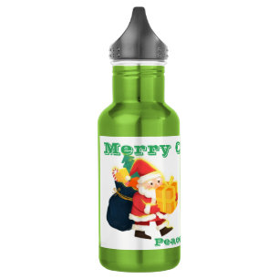 Botella de agua de acero inoxidable reutilizable d