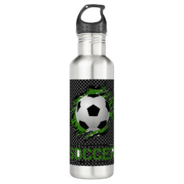 Botella de agua de acero inoxidable "Soccer Ball"