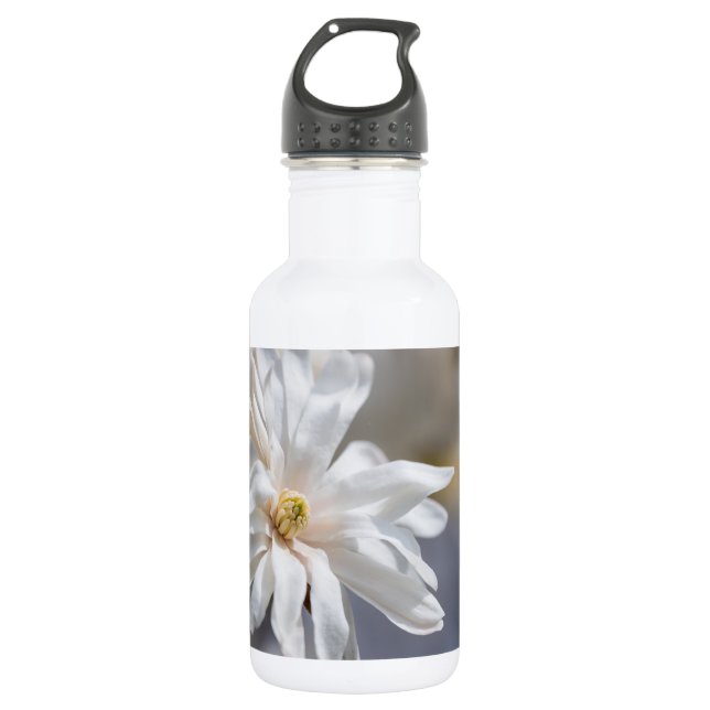 Botella de agua de acero inoxidable Star Magnolia  (Anverso)