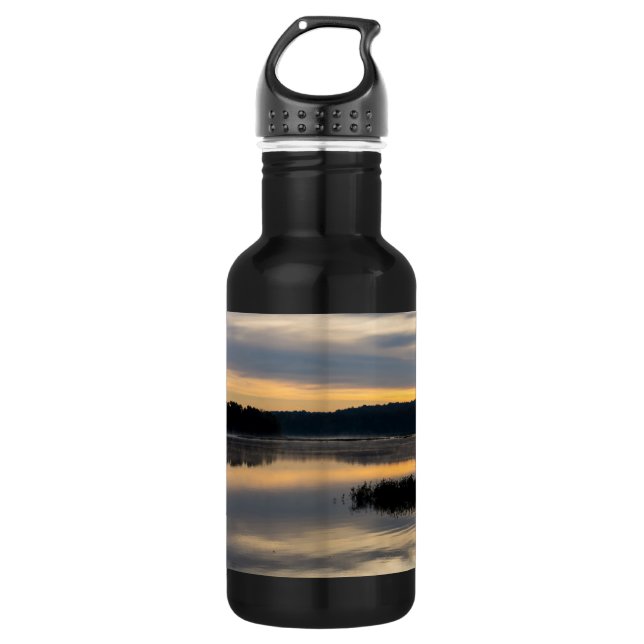 Botella de agua de acero inoxidable Sunrise Glory (Anverso)