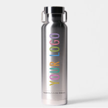 Botella de agua de acero inoxidable Thor con logot
