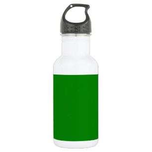 Botella de agua de acero inoxidable verde