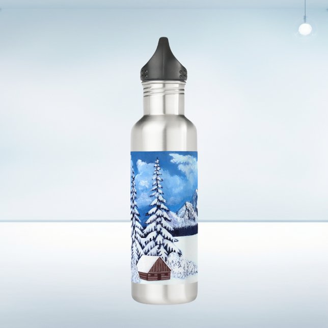 Botella de agua de acero inoxidable Winder (Subido por el creador)